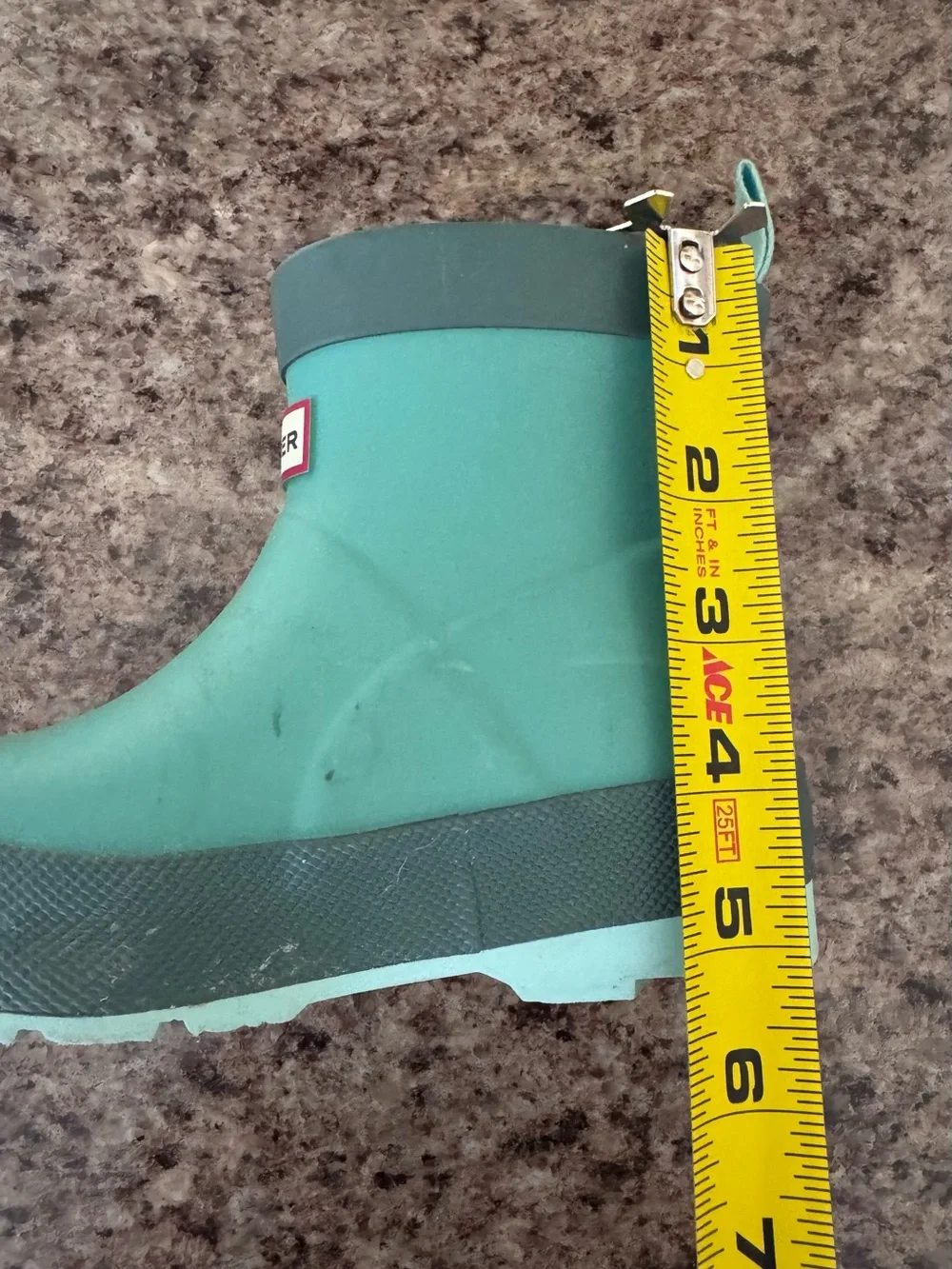Hunter‎ Play Kids Rain Boot Sea Green UK Size 10 USA Size 11C Shoe